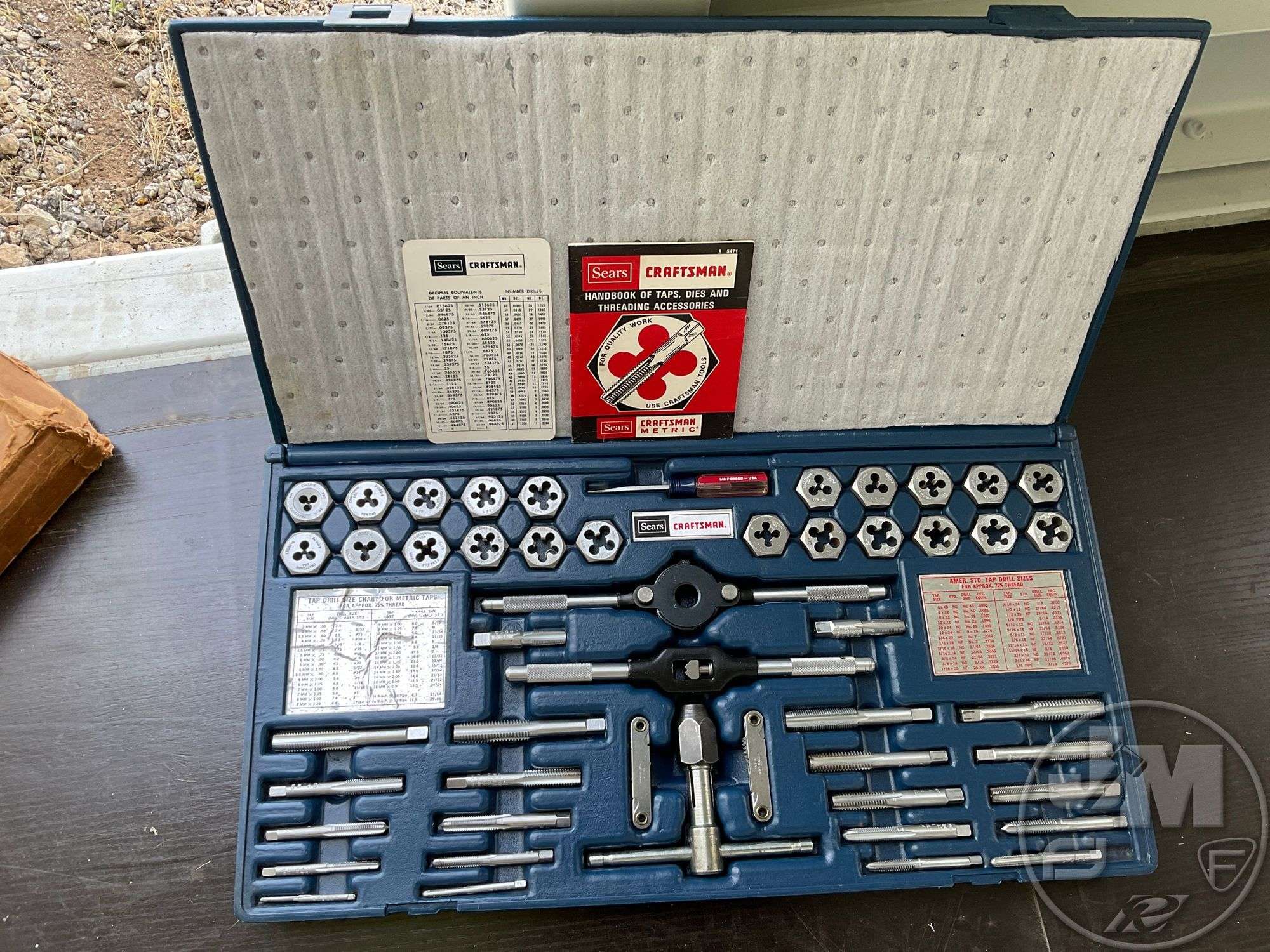 CRAFTSMAN KROMEDGE 51 PC TAP & HEXAGON DIE SET - Jeff Martin