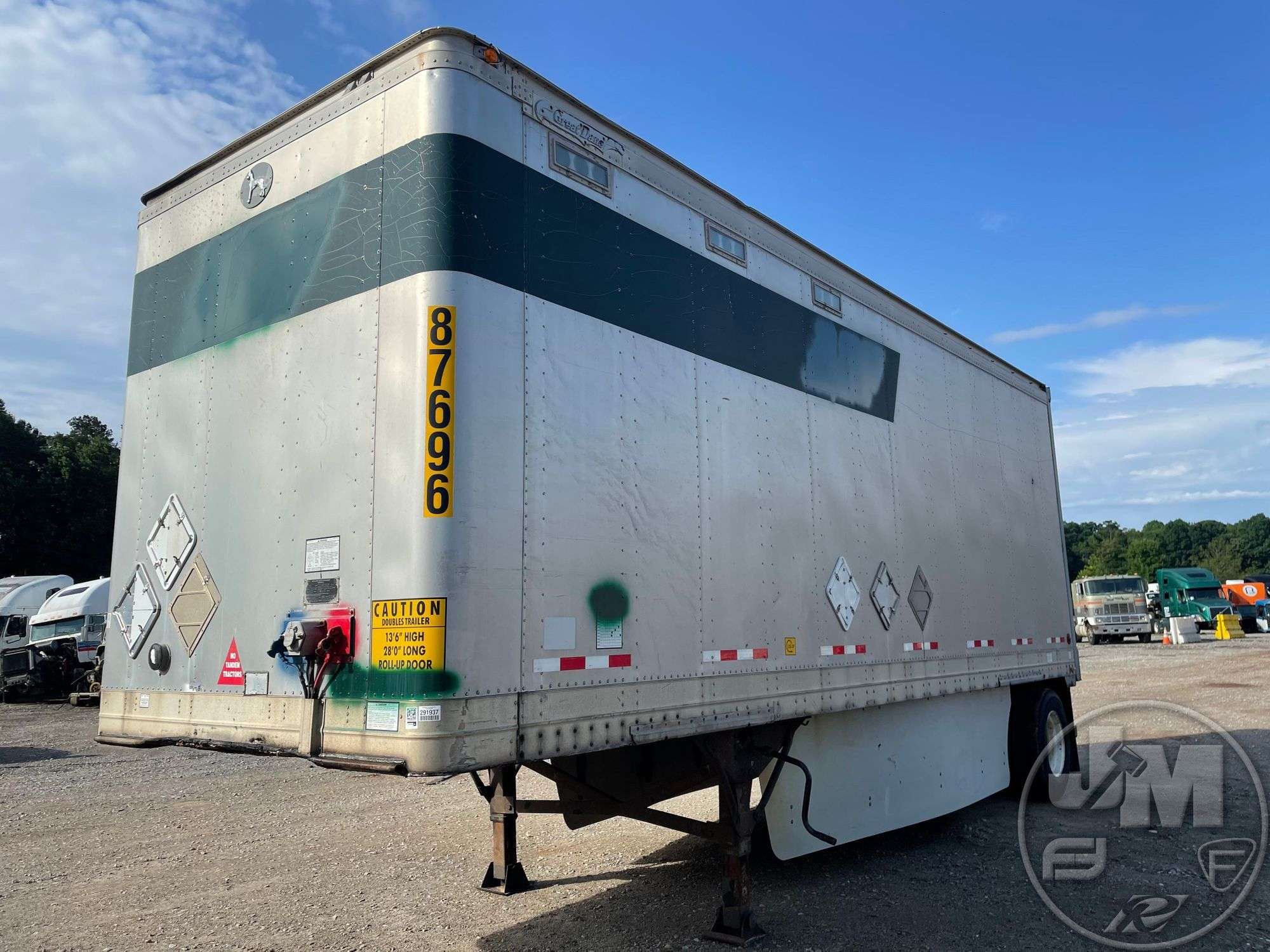 自動車 AMT ERTL Great Dane Dry Van Trailer AMT ERTL Great Dane Dry Van Trailer