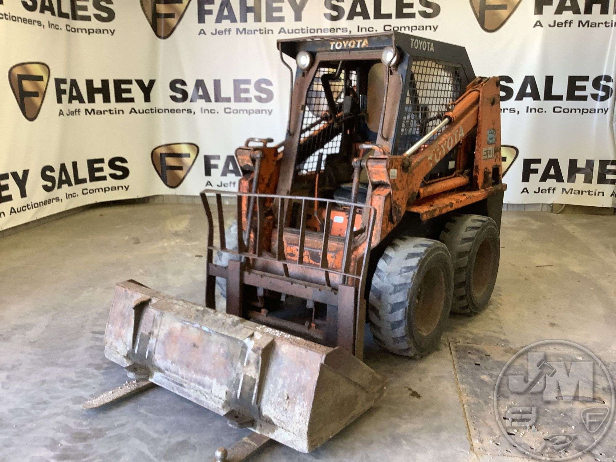 TOYOTA 8SDK SKID STEER SN: 2SDK8-11279 CANOPY - Jeff Martin
