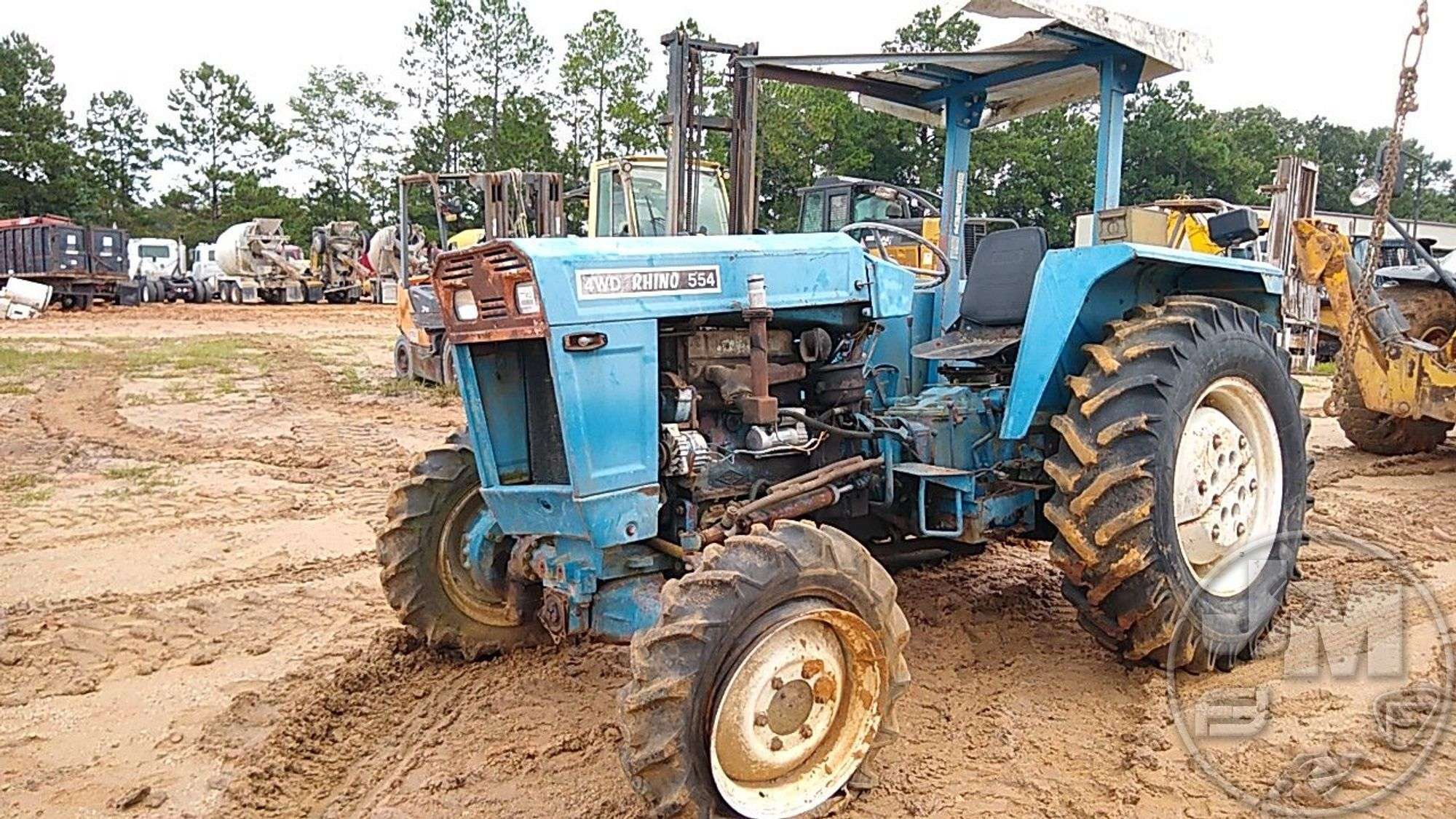 Rhino 554 4WD Tractor | Jeff Martin Auctioneers