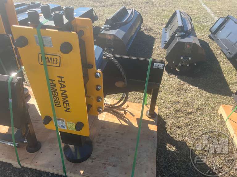 2022 HANMEN HMB680 SN PD182758 HYDRAULIC DROP HAMMER Jeff Martin 