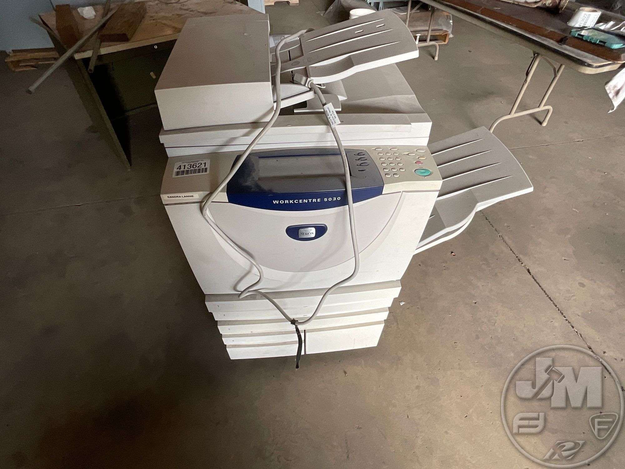 XEROX WORKCENTRE 5030 COPY MACHINE - Jeff Martin Auctioneers, Inc.