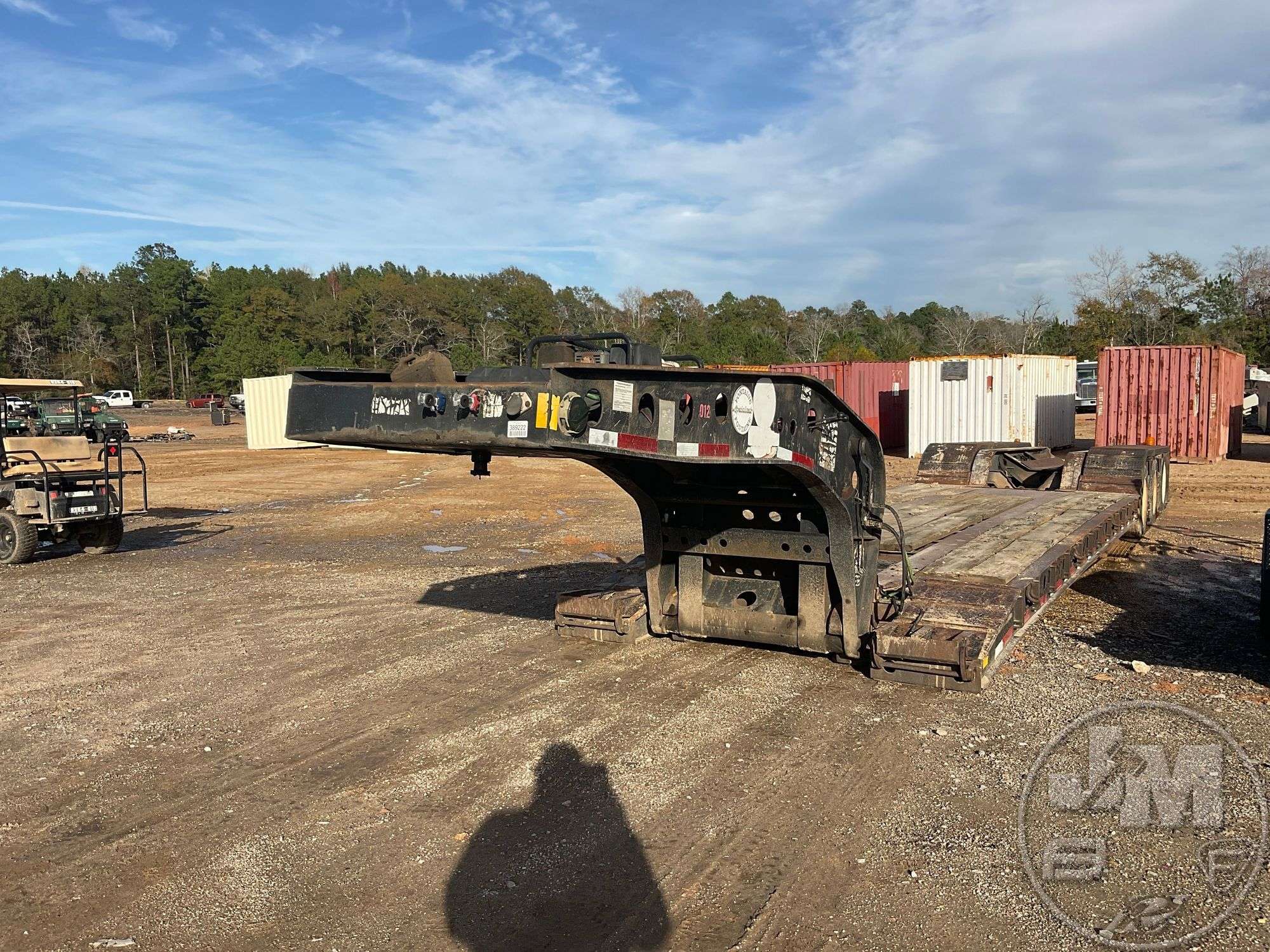 2001 FONTAINE TRAILER CO. TA51H-NGB HYDRAULIC RGN LOWBOY