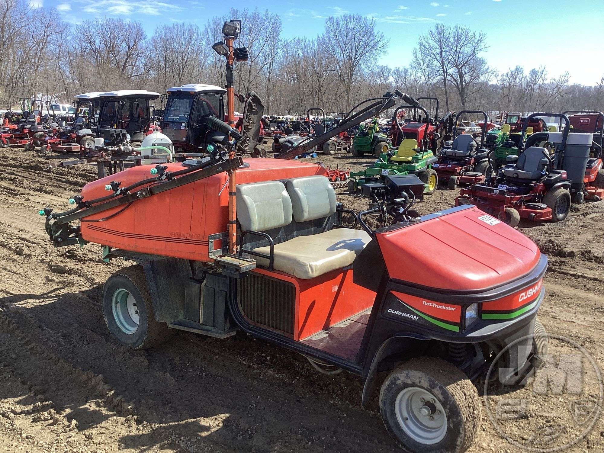 Jacobsen Cushman Turf-Truckster ダンプ 運搬車 ゴルフ管理機