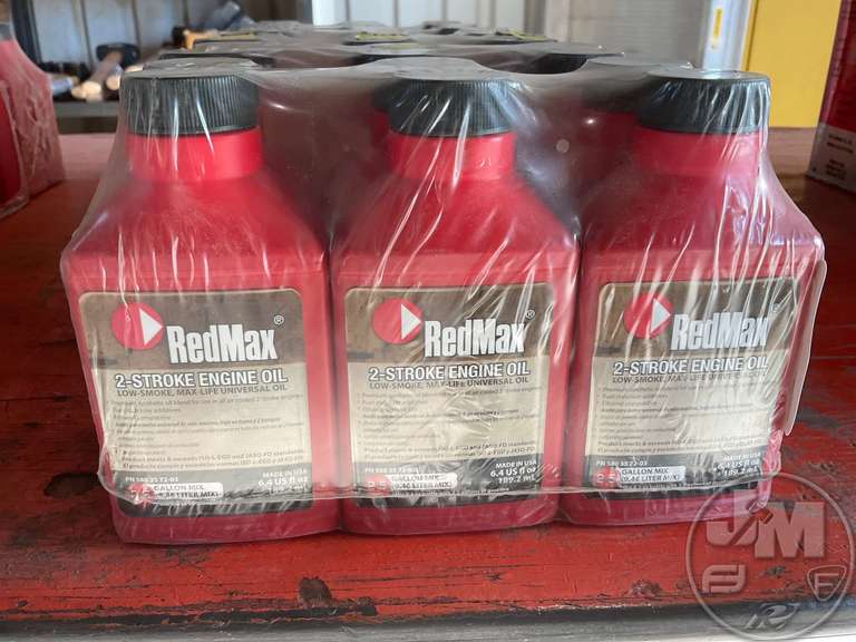 (NEW/UNUSED) REDMAX 2STROKE ENGINE OIL Jeff Martin Auctioneers, Inc.