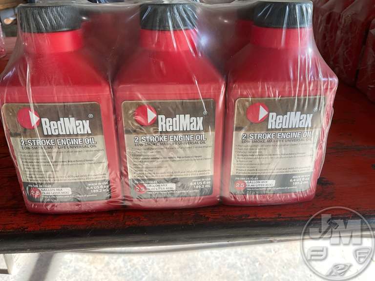 (NEW/UNUSED) REDMAX 2STROKE ENGINE OIL Jeff Martin Auctioneers, Inc.