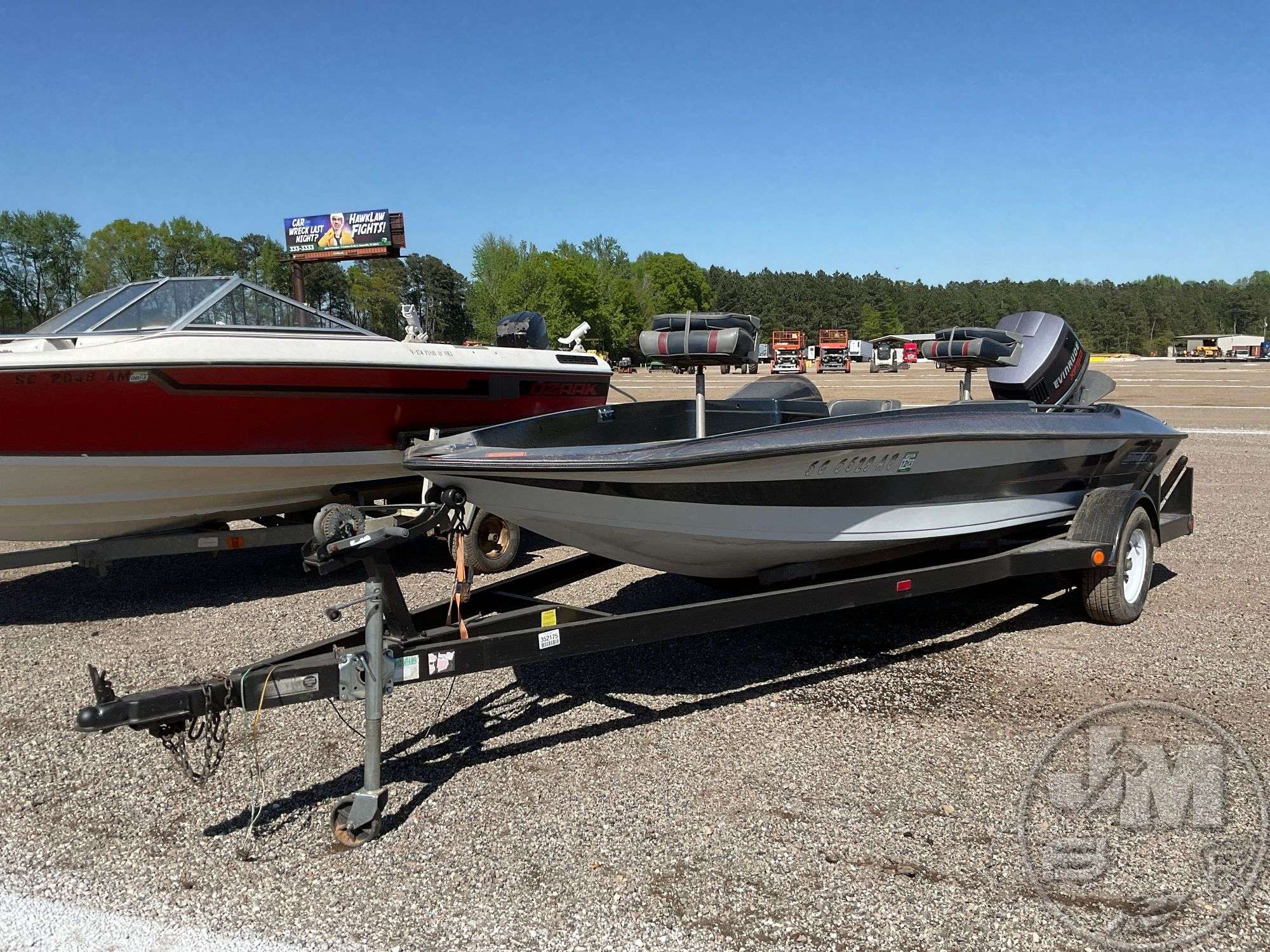 1988 STRATOS VIN BNZ7F148L788 BASS BOAT - Jeff Martin