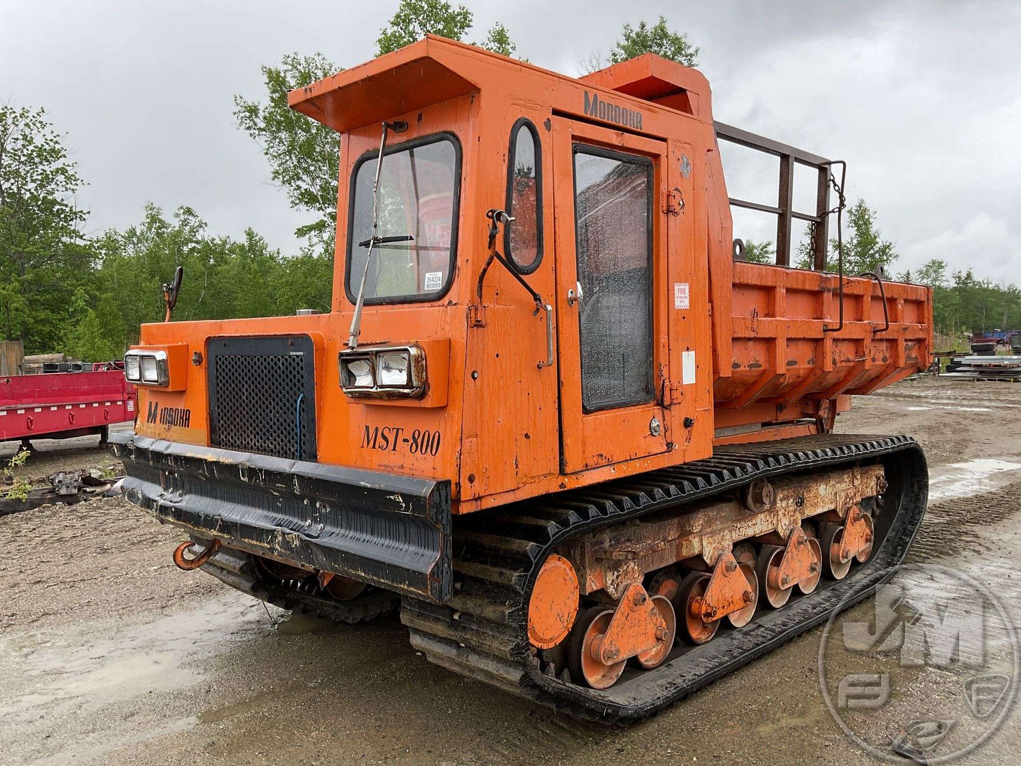 MOROOKA MST 800 TRACKED DUMP TRUCK SN: 2051 - Jeff Martin