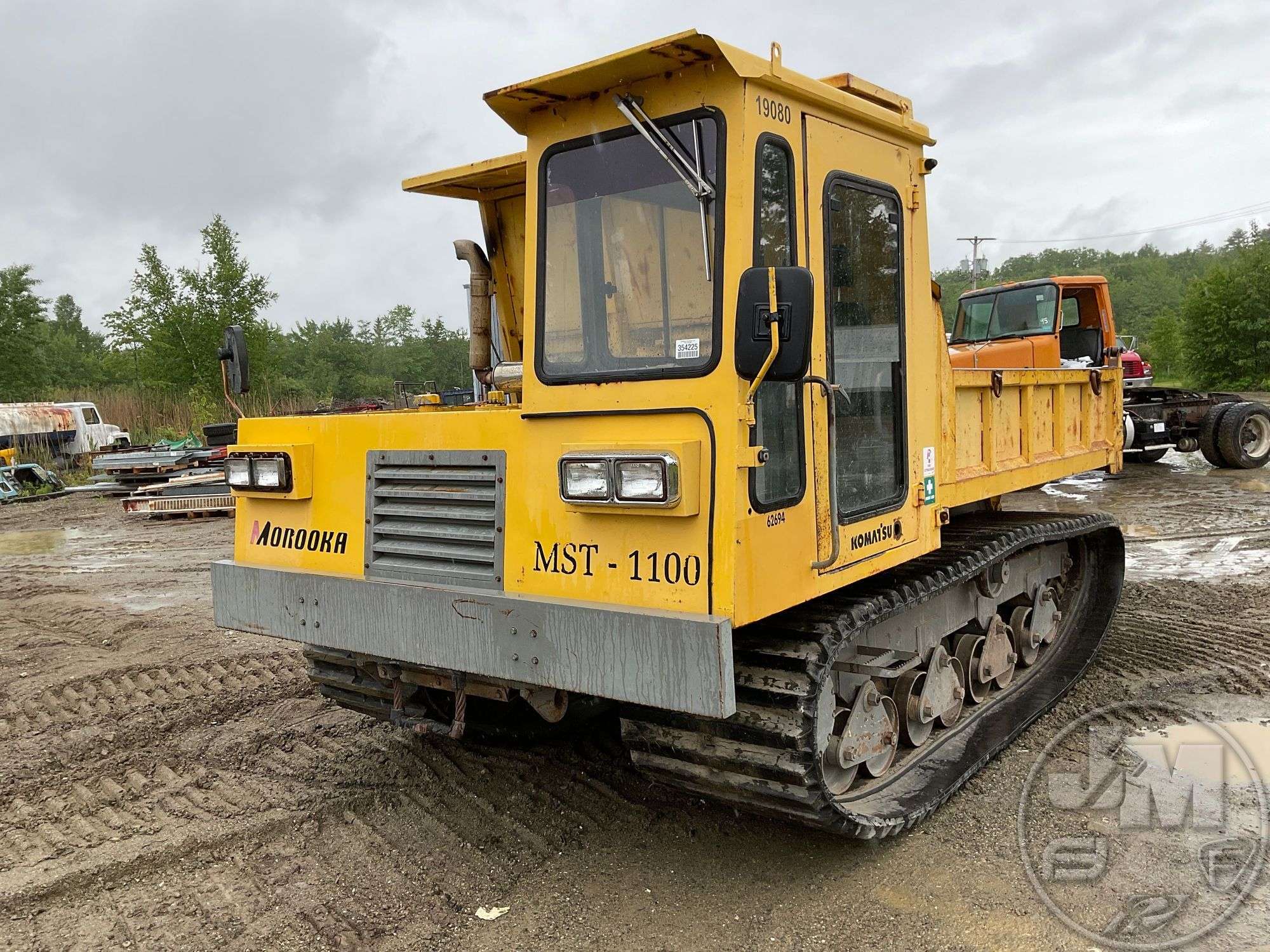 MOROOKA MST1100 TRACKED DUMP TRUCK SN: 111477 - Jeff Martin