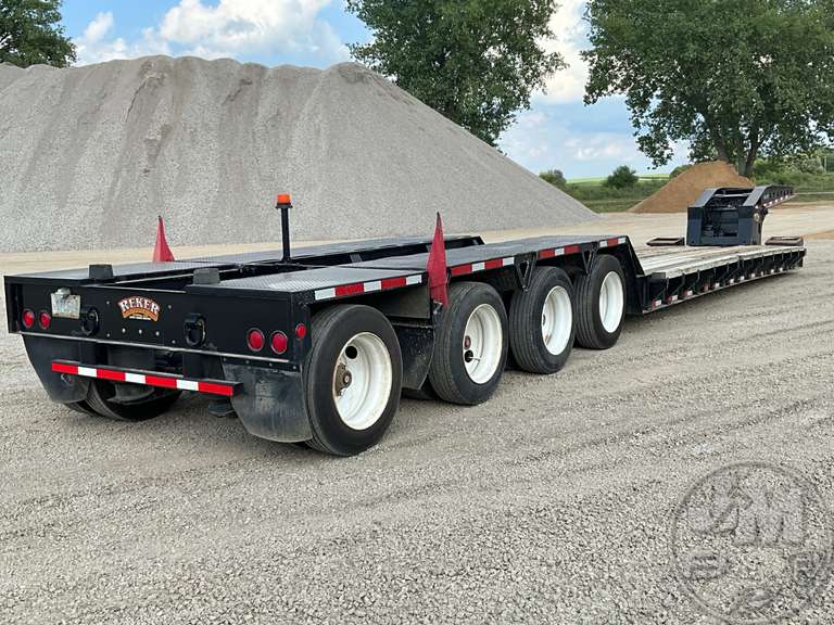 1995 TRAIL KING TK100HDG HYDRAULIC RGN LOWBOY TRAILER VIN