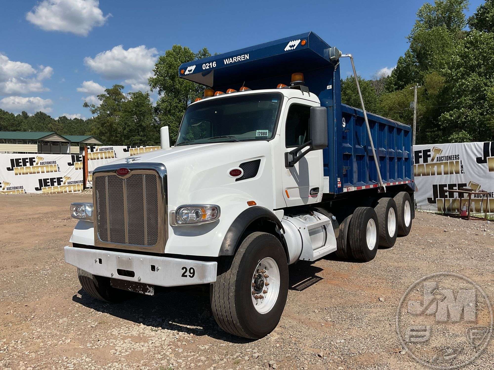2017 PETERBILT 567 TRI-AXLE DUMP TRUCK VIN: 1NPCX4EX2HD420216