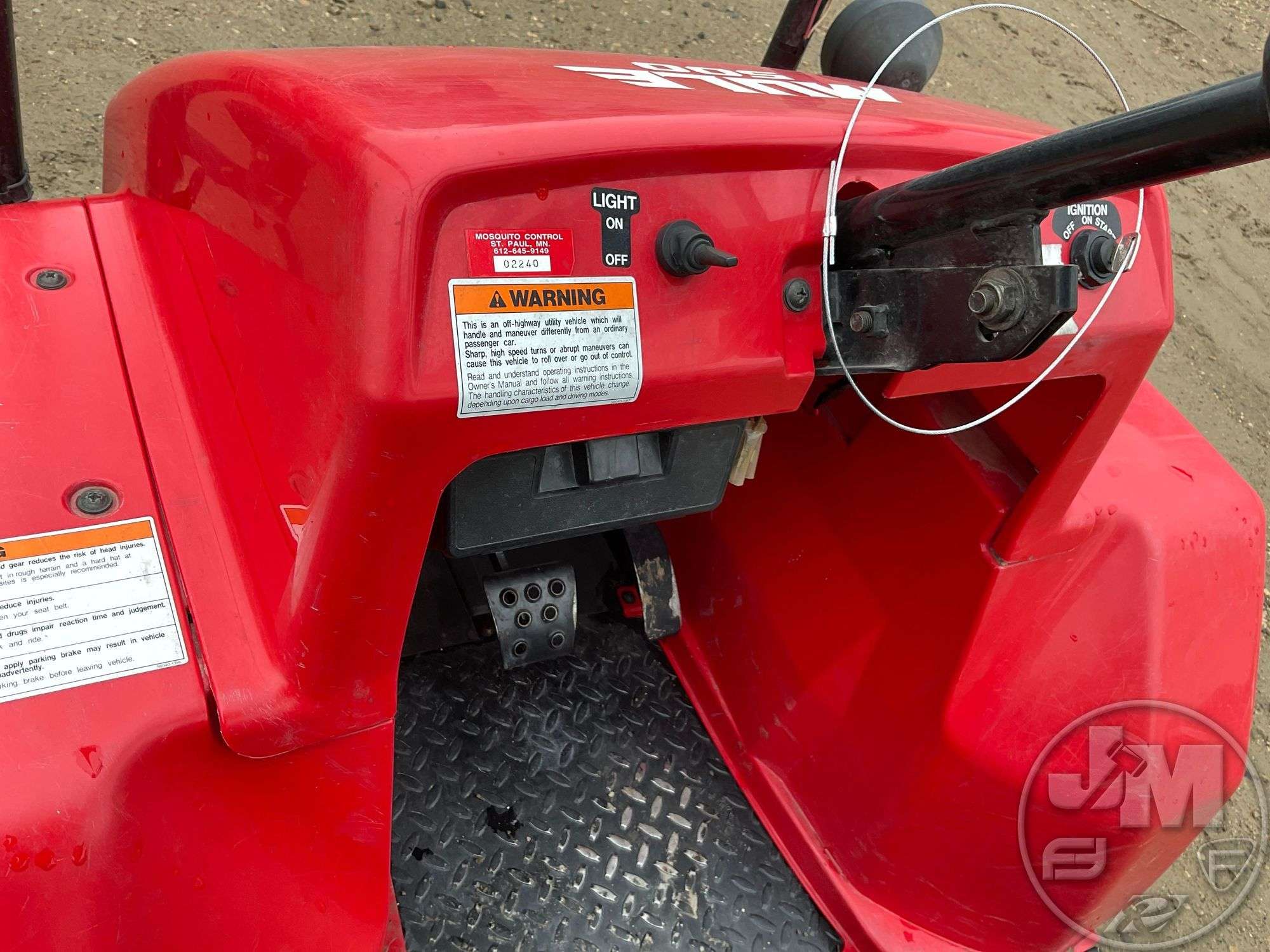 KAWASAKI MULE 500 KAF300B SN: K1AFBB1XPB501507 - Jeff Martin 