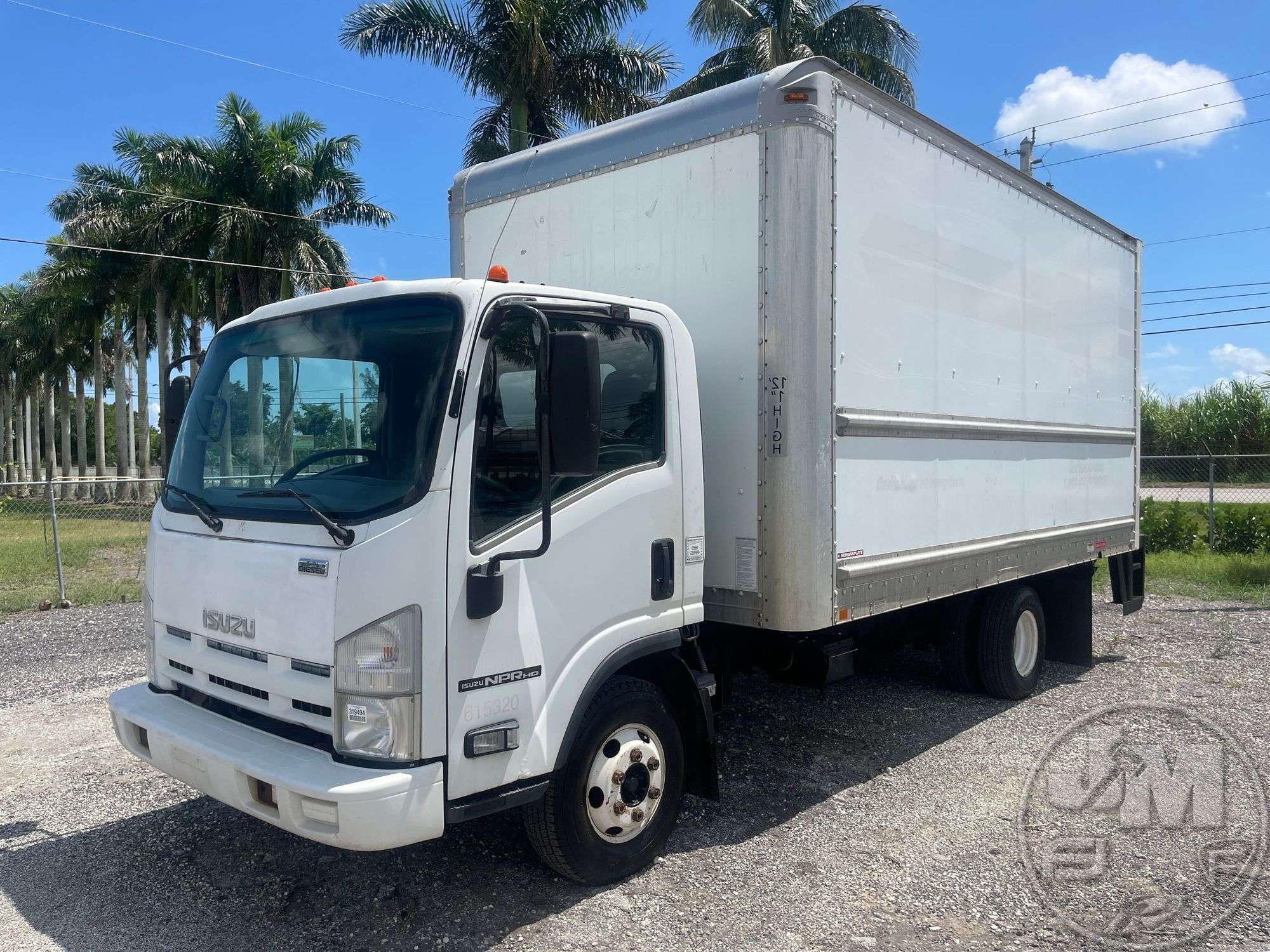 2012 ISUZU NPR/NPR-HD SINGLE AXLE VAN TRUCK VIN
