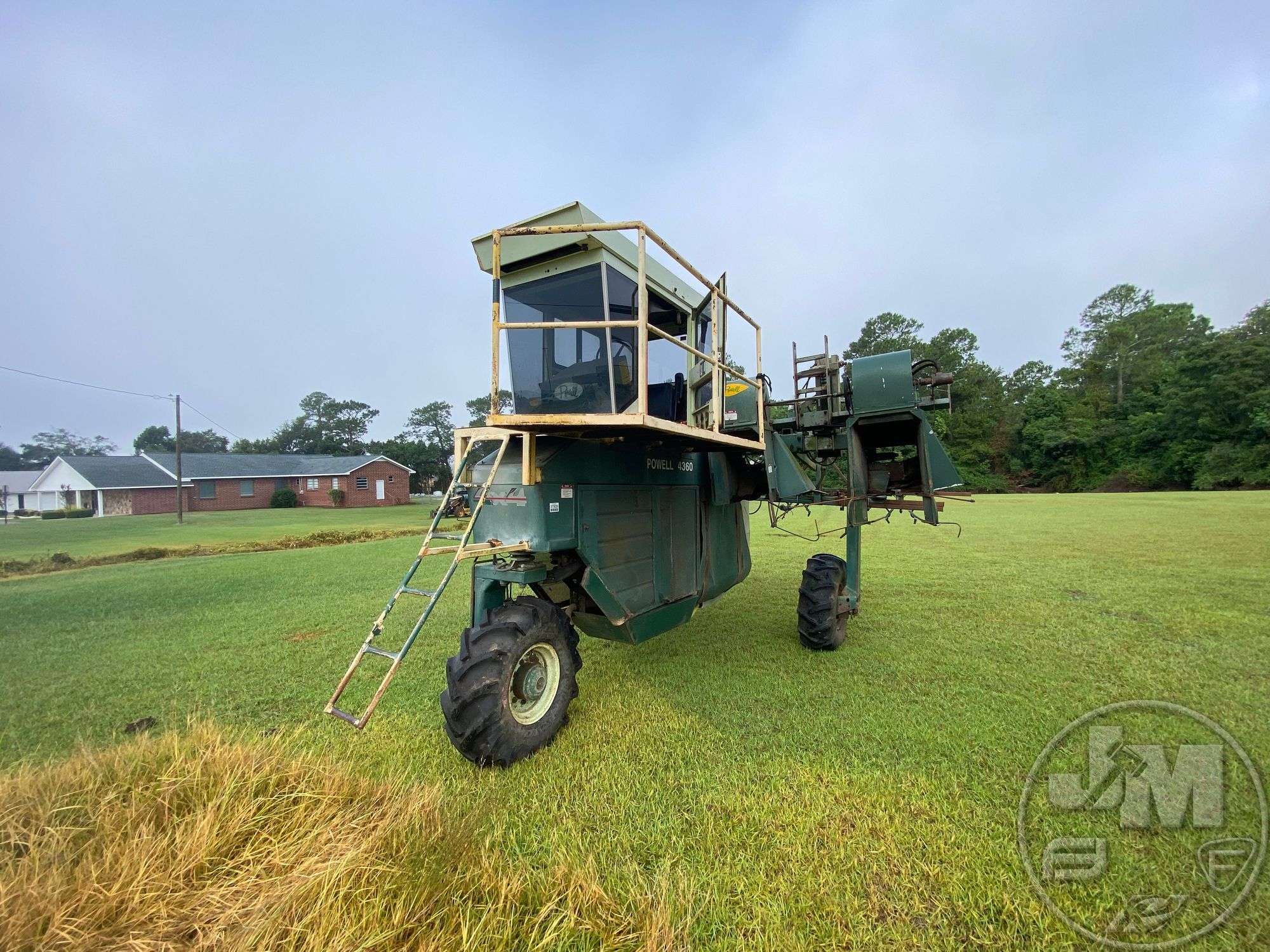 powell tobacco harvester for sale POWELL 4360 4-ROW TOBACCO TOPPER/SPRAYER