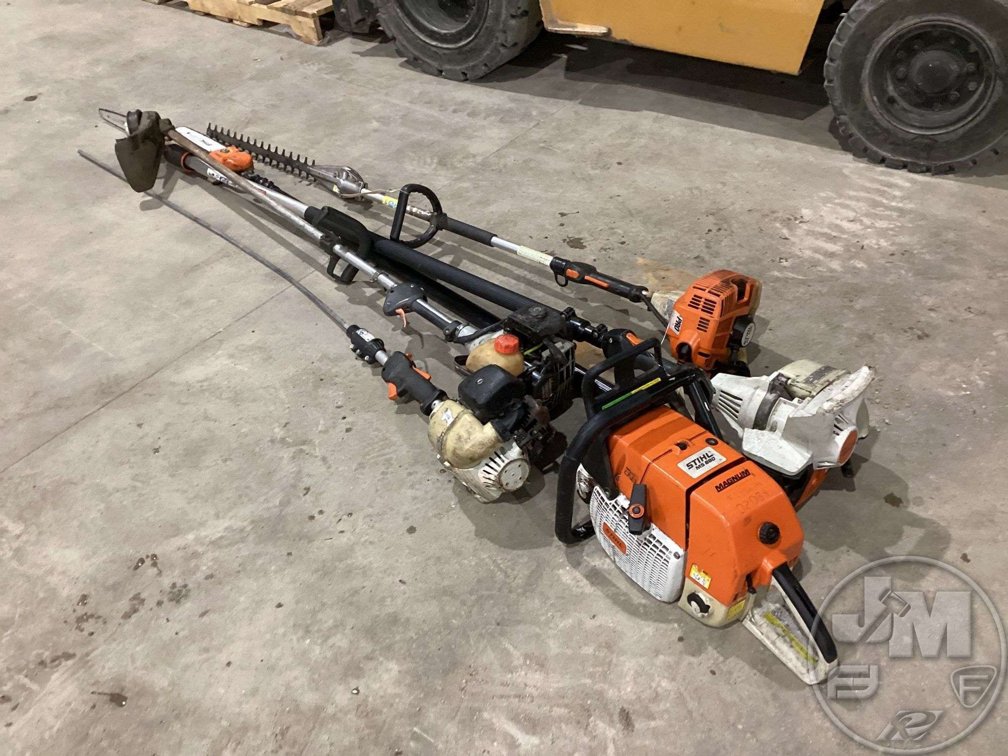 STIHL HL75K HEDGE TRIMMER, STIHL HT103 POLE SAW, STIHL HT101