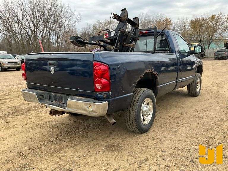 2008 DODGE RAM 2500 HD REGULAR CAB 4X4 PICKUP VIN
