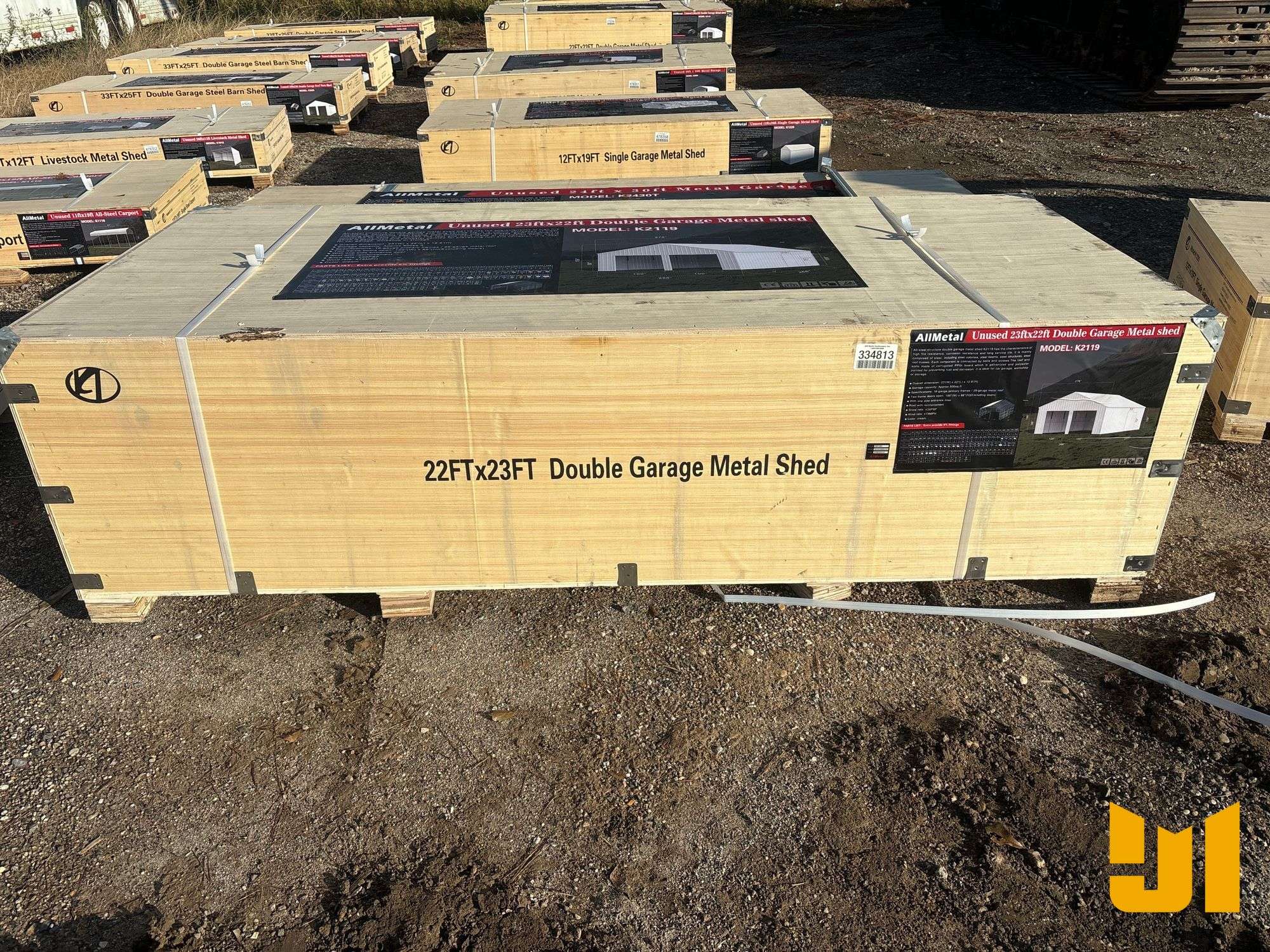 ☆THE GARAGE type27 27' X 28' Detached 2 Car Garage, Workshop, Architectural