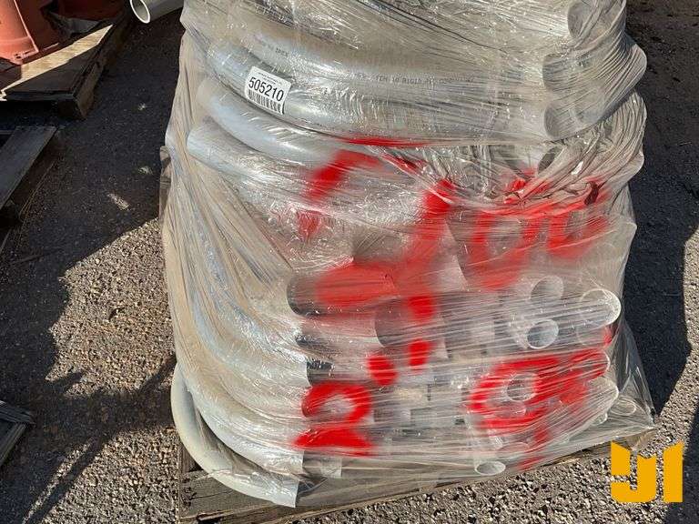 PALLET OF APPROX (200) IPEX ELECTRICAL 2" SCHEDULE 40 RIDGID Jeff