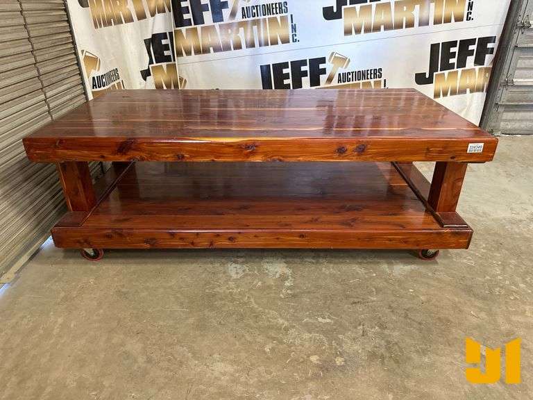 8 FT X 4 FT WOODEN TABLE
