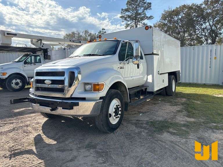 2007 FORD F-750XL SUPER DUTY EXTENDED CAB DEBRIS TRUCK VIN ...