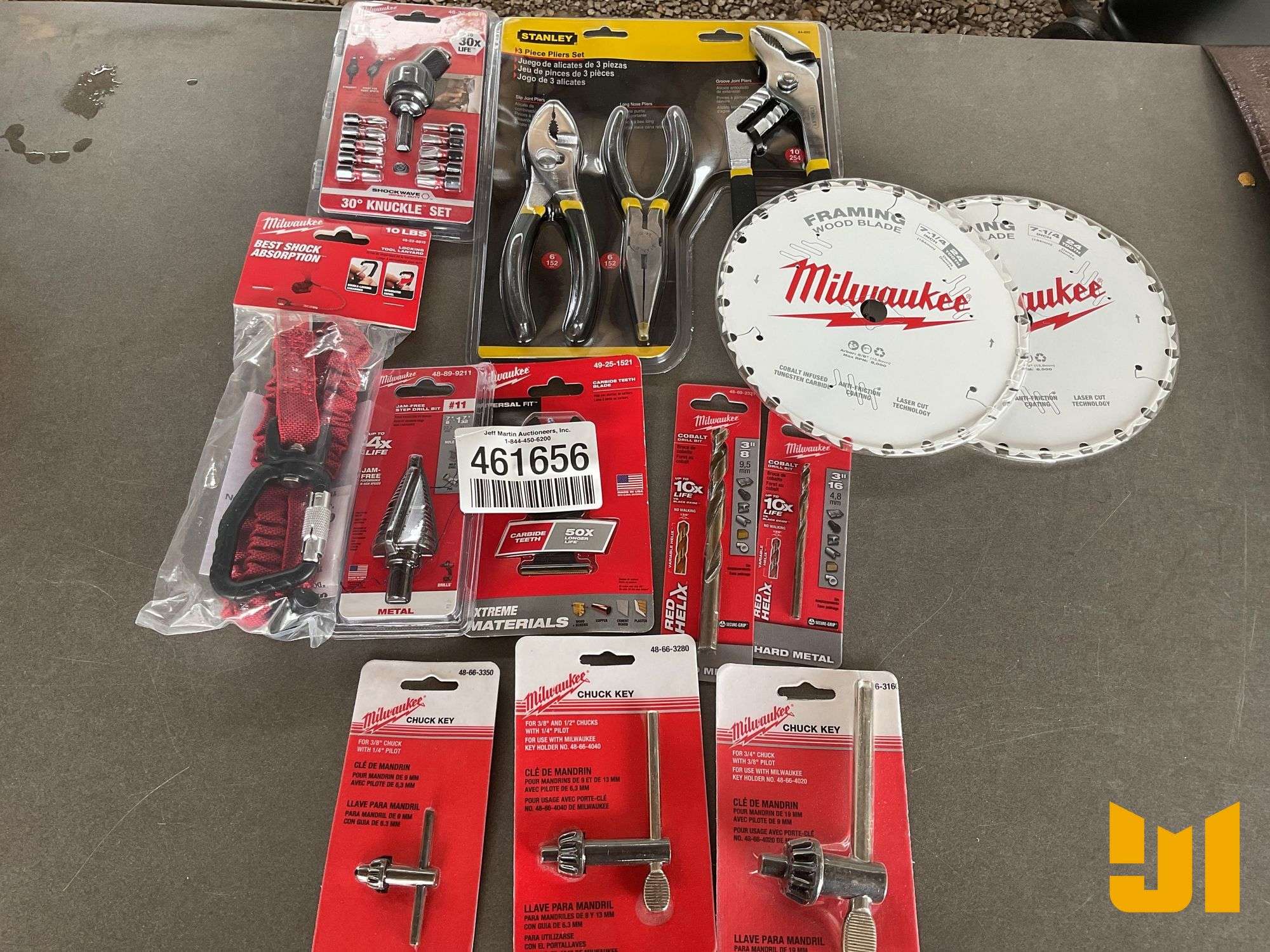 1)STANLEY 3 PIECE PLIERS SET SLIP JOINT PLIERS, LONG NOSE
