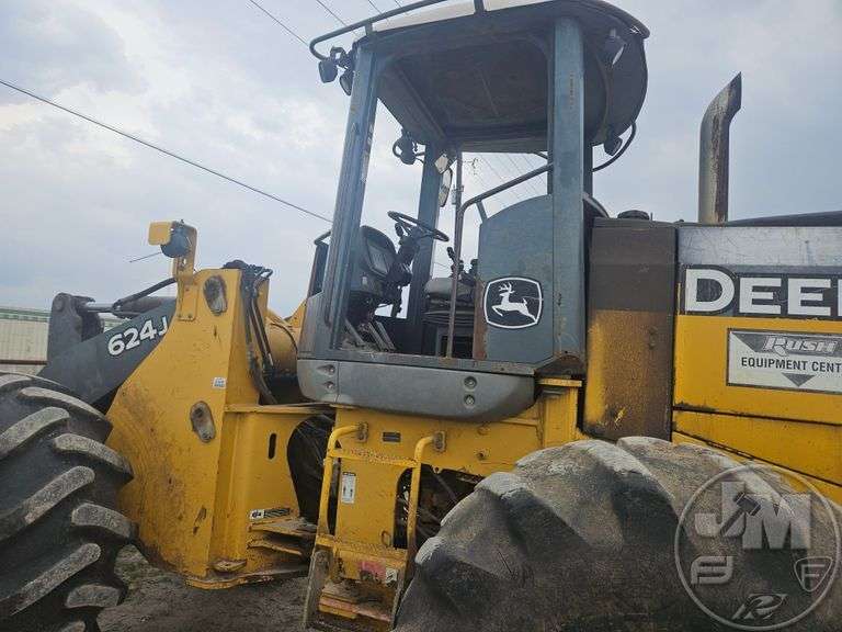 2006 JOHN DEERE 624J WHEEL LOADER SN: DW624JZ608229 - Jeff Martin ...