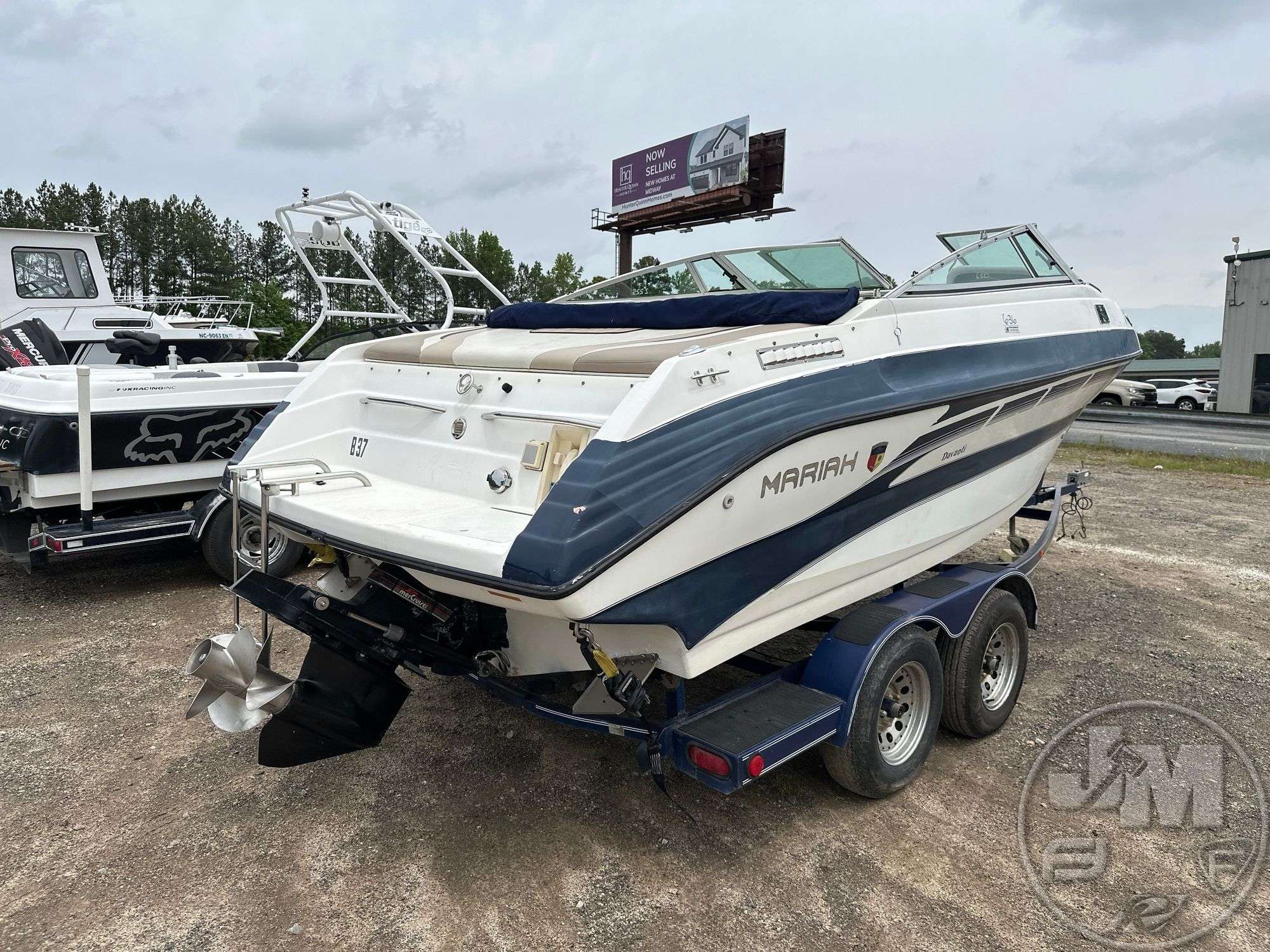 1994 MARIAH Z225 DAVANTI VIN MAB06998F494 CABIN CRUISER BOAT