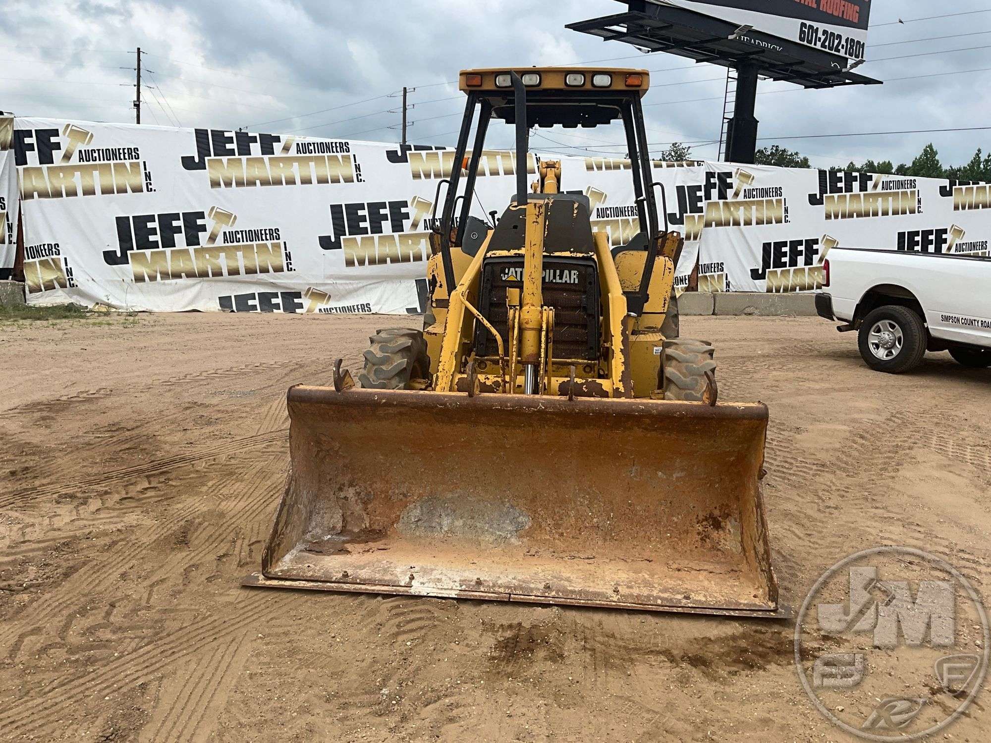CATERPILLAR 416C TURBO 4X4 LOADER BACKHOE SN: 4ZN20996 - Jeff