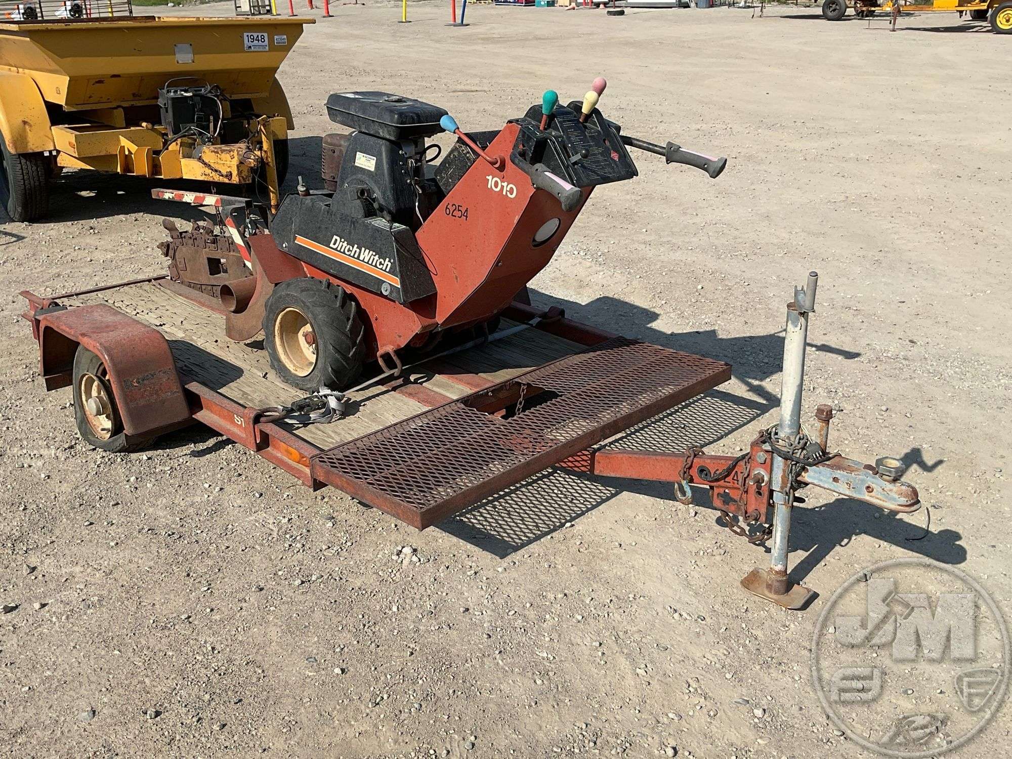 1987 DITCH WITCH 1010 WALK BEHIND TRENCHER SN: 5D1003 - Jeff