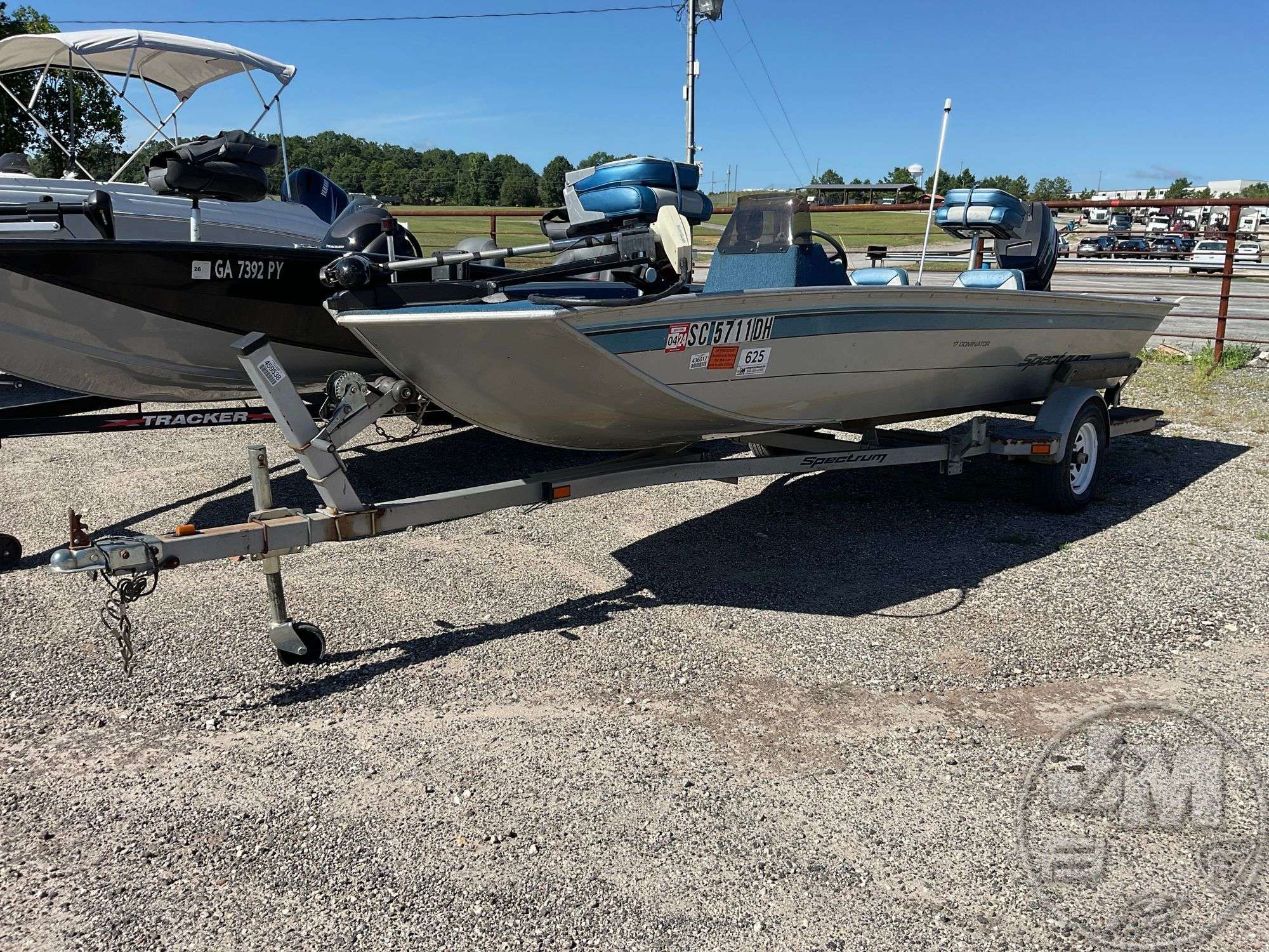 1994 SPECTRUM 17 DOMINATOR VIN FMCC89SVH494 BASS BOAT - Jeff