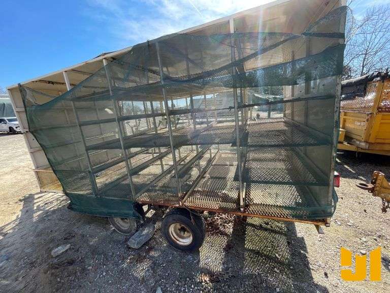 1989 FLOWER TRAILER /NURSERY CART T/A FLOWER TRAILER /NURSERY CART  VIN: NCX721999
