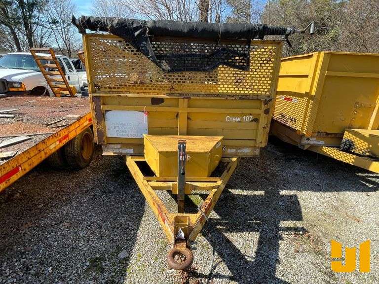 2008 BRIMAR 7X12 DUMP TRAILER VIN: 43YDC16238C071868