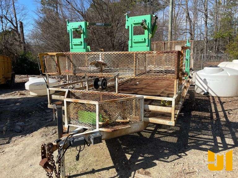1992 LANDSCAPE TRAILER 8'X18' VIN: NCX779064