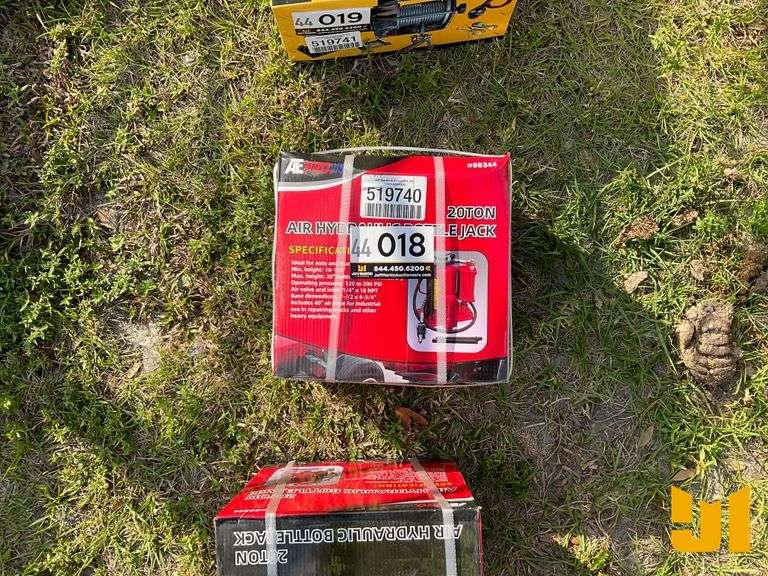 20 TON AIR HYDRAULIC BOTTLE JACK