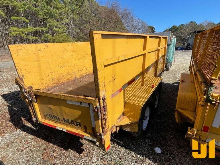 2013 BRIMAR 7X12 DUMP TRAILER VIN: 43YDC1625DC099892