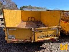 2013 BRIMAR 7X12 DUMP TRAILER VIN: 43YDC1625DC099892