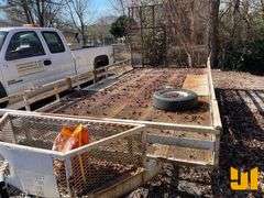 1990 UTILITY LANDSCAPE TRAILER 6'6"X16' VIN: 90000243