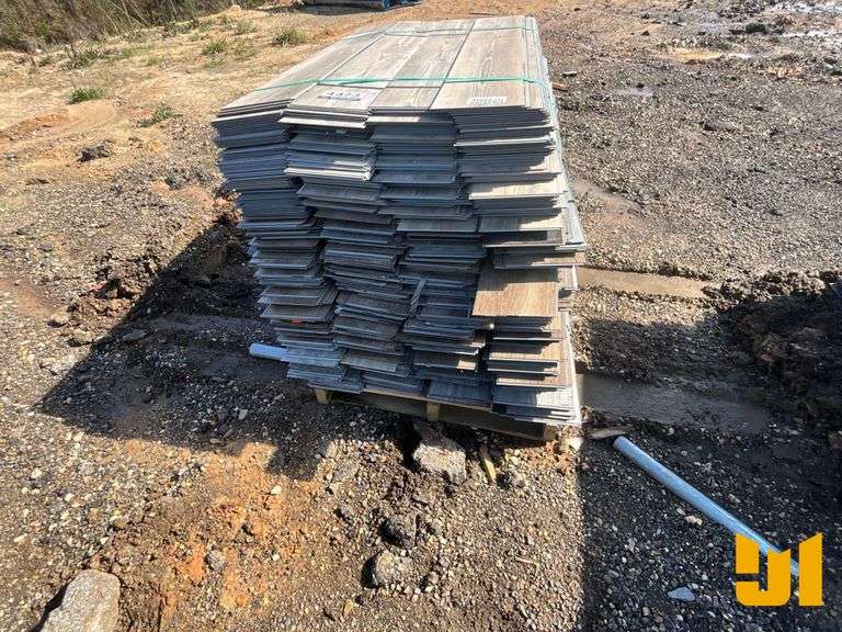 PALLET OF VYNAL FLOORING Jeff Martin Auctioneers Inc
