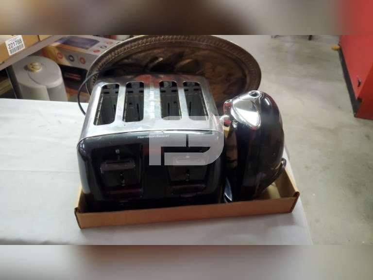 TOASTER CAN OPENER PLATTER Freije & Freije Auctioneers