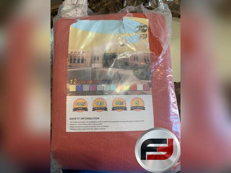 SUN SHADE SAIL 20'