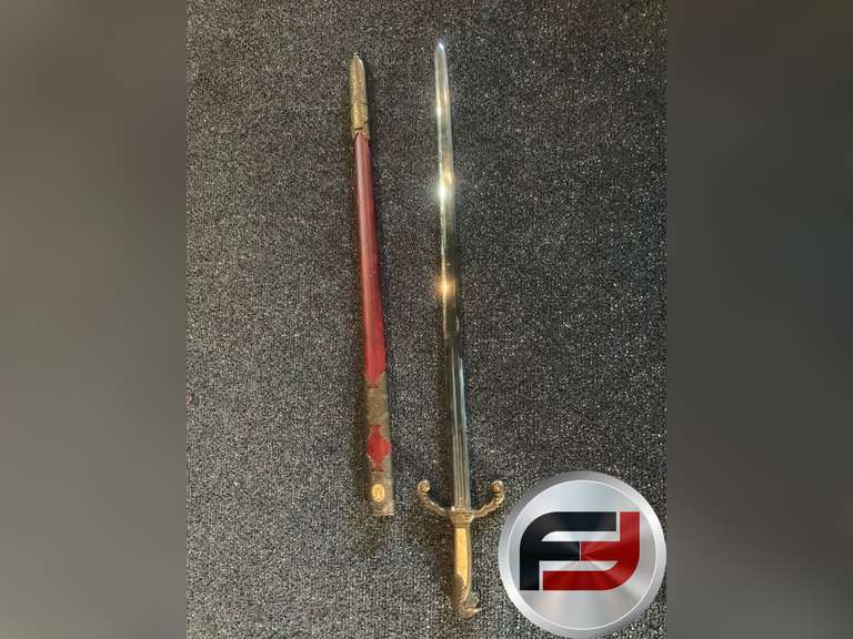 27" SWORD W/ SCABBARD