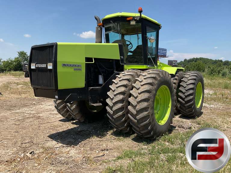 1986 STEIGER COUGAR 1000 4X4 TRACTOR SN: C11-6077