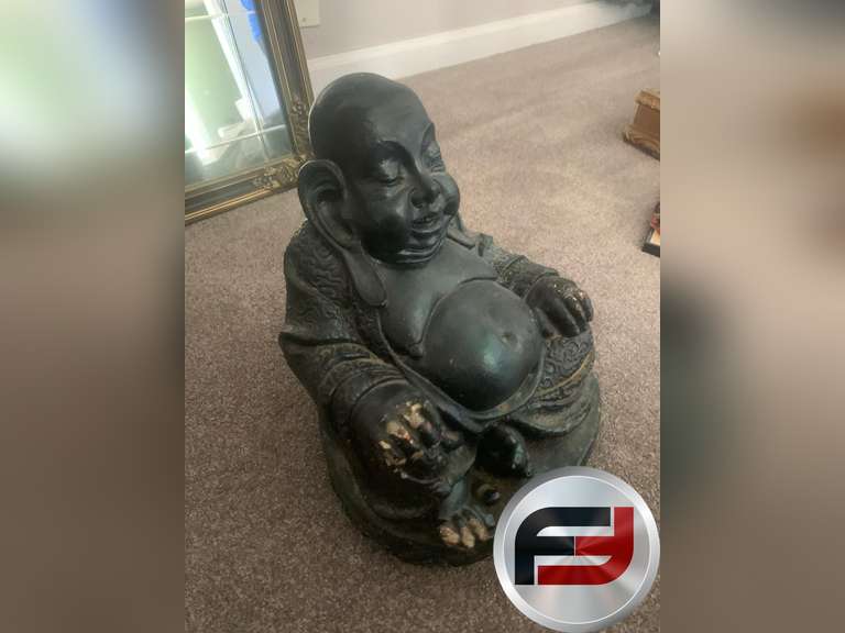 BUDDHA STATUE 12"X12"X12"