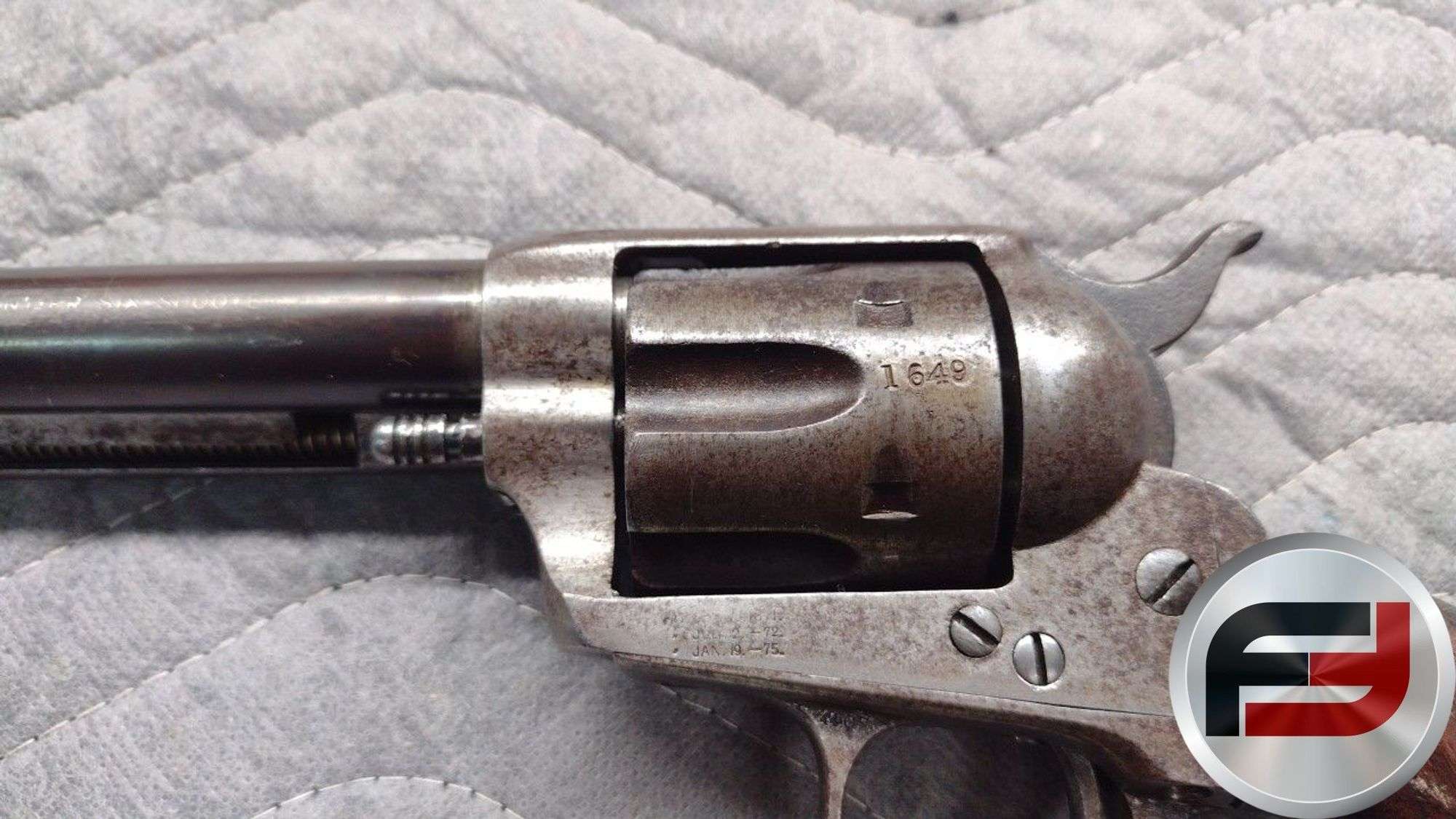 1879 COLT SINGLE ACTION ARMY .44/40 WINCHESTER - Freije & Freije