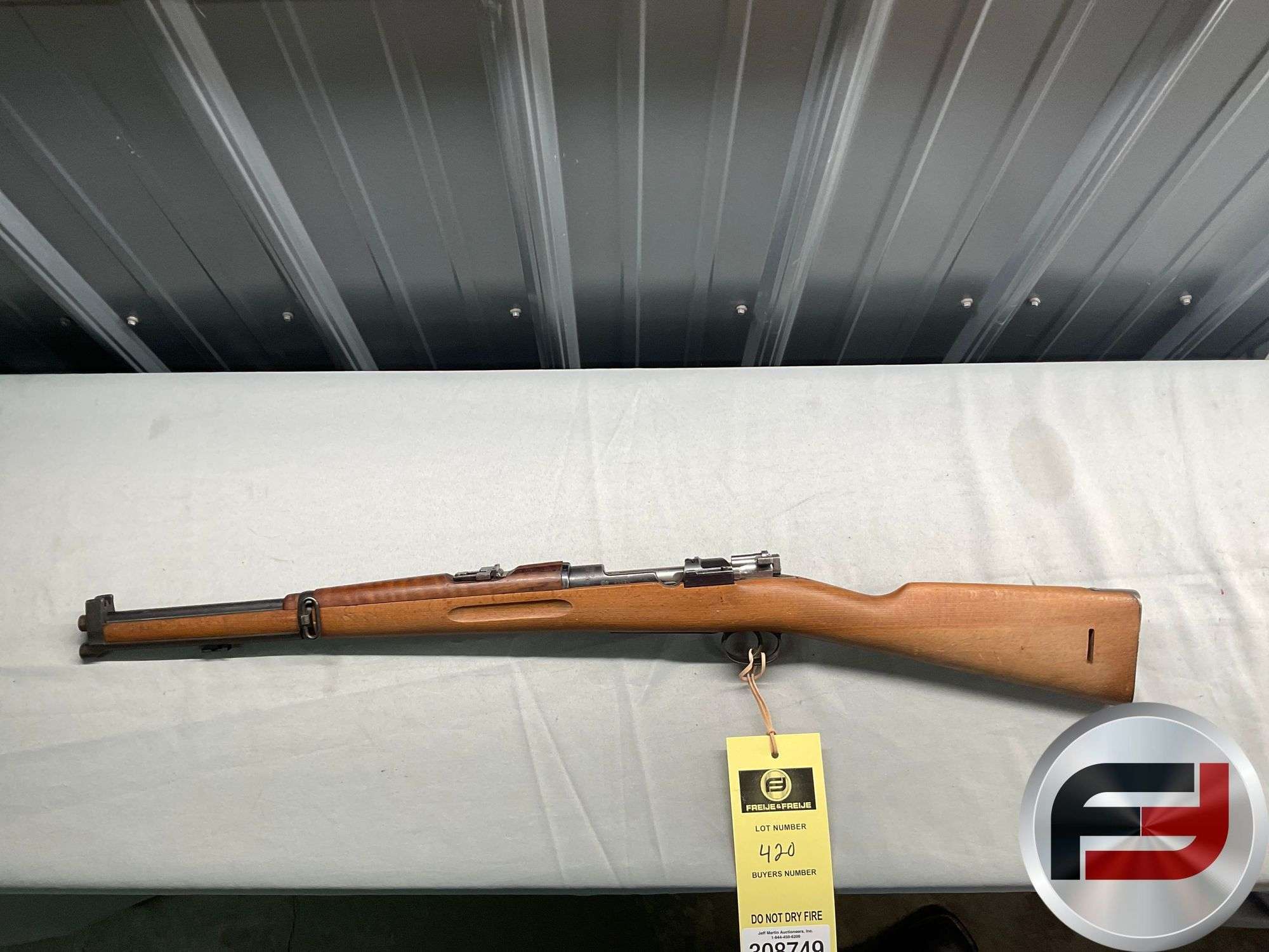 1915 CARL GUSTAFS STADS GEVARSFAKTORI 1894-14 MAUSER CARBINE