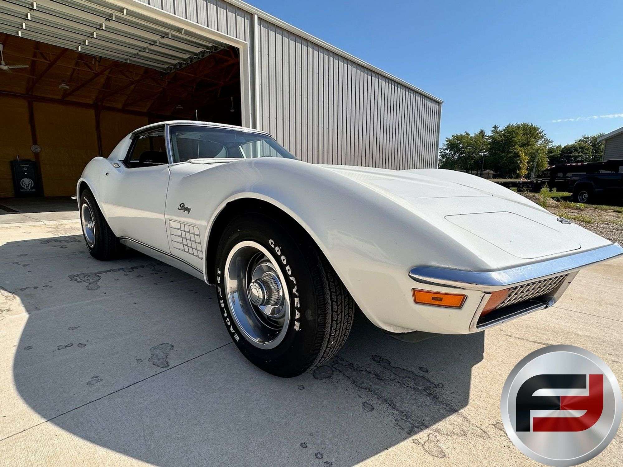 1972 CHEVROLET CORVETTE STINGRAY VIN: 1Z37K2S521066 2D - Freije