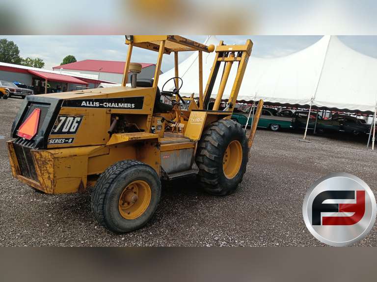 ALLIS CHALMERS 706G ROUGH TERRAIN FORKLIFT SN: 1964 - Freije