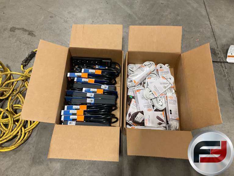 EXTENSION CORDS, POWER STRIPS