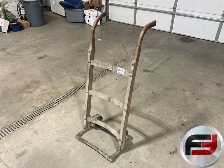 ANTIQUE BARREL DOLLY