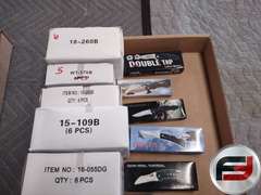 FLAT OF KNIVES 47 FOLDING KNIVES